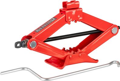 Wagenheber T10202, 2 Tonnen, 90-380 mm, Scherenwagenheber, für Auto