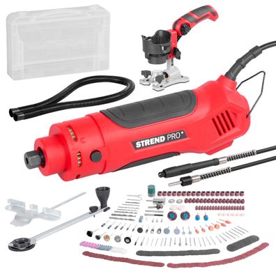Fräser Strend Pro, 550W, multifunktional, 287-teiliges Set