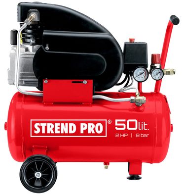 Kompressor Strend Pro FL2050-08, 1,5 kW, 50 Liter, 1-Zylinder