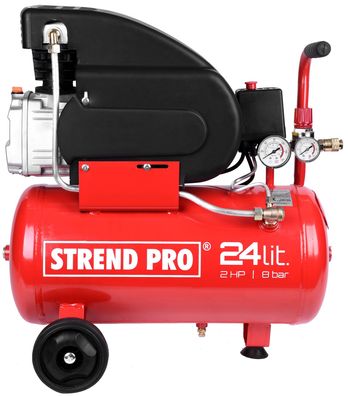 Kompressor Strend Pro FL2024-08, 1,5 kW, 24 Liter, 1-Kolben
