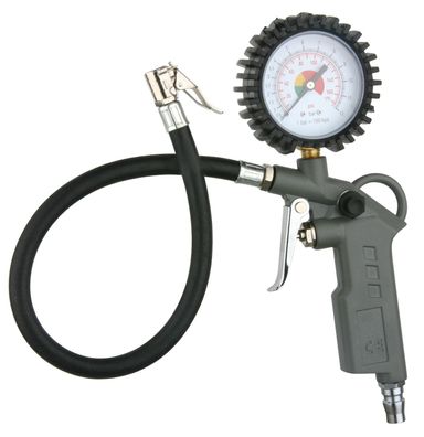 Pistole Airtool TG-11, mit Manometer, Reifenfüller für Kompressor