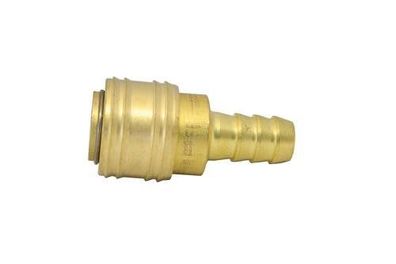 Schnellkupplung für Kompressor Airtool AQ-6, 1/4", 6 mm, Ms, mit Dorn, für
