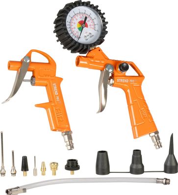 Set pneumatisches Zubehör Strend Pro, 13-teilig, max. 8 bar