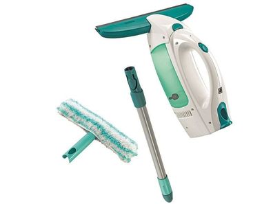 Fensterreiniger Leifheit 51003 Window cleaner, mit Stange 43 cm, Mopp und