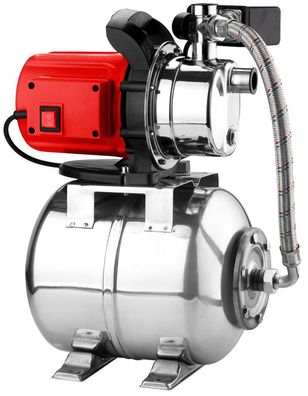 Hauswasserwerk Strend Pro Garden, 1000 W, 3500 l/h, 24 l, Edelstahl