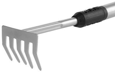 Garten Harke Strend Pro Herrison 615G1, 5 Zähne, Rechen, Teleskopstiel