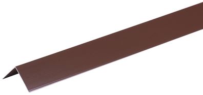 Leiste Strend Pro, Alu 1500x40x0,8 mm, braun, 0,8 mm, Eckig