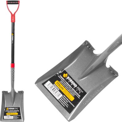 Schaufel Strend Pro Garden ErgoBULL, Fiberglas D-Stiel 1150 mm