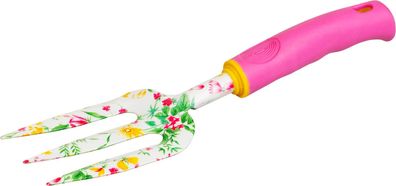 Gartenkralle Strend Pro, Blumendruck, rosa, 30x8 cm, Ladies Line