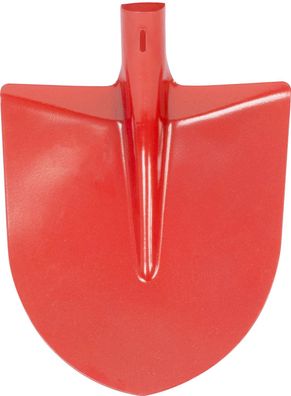 Schaufel S510B Frankfurt, rot, ohne Stiel, 275x240 mm