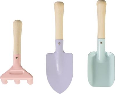 Werkzeugset Strend Pro, Garten, Kinder, 3-teilig, Holz+Stahl, Schaufel