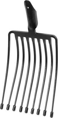 Gabel F109, 9-zinkig, für Kartoffeln, ohne Stiel