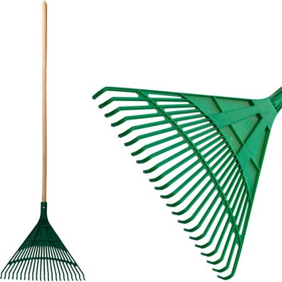 Laub Rechen Strend Pro R122. WH, 22 Zähne, 49 cm, Fächerform, Kunststoff