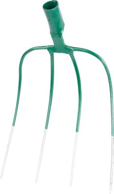 Heugabel F124, 4-zinkig, bayerisch, ohne Stiel
