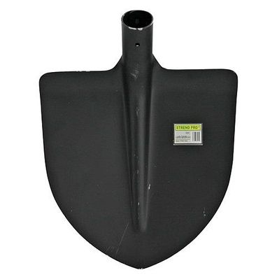 Schaufel S510SL, spitz, schwarz, ohne Stiel