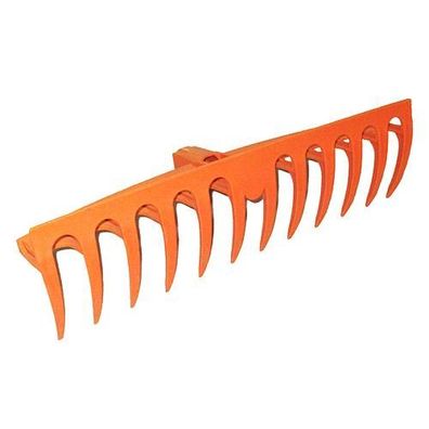 Rechen Strend Pro MULTI-CLICK GAR, 12 Zähne, 410 mm, Nylon, ohne Stiel