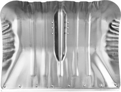 Schneeschieber KOVOS Alu, 490x370 mm, Aluminium-Schneeschaufel, ohne Stiel