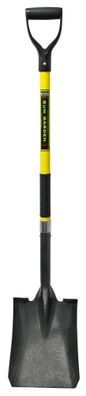 Schaufel S6624, mit Gummigriff, D-Stiel
