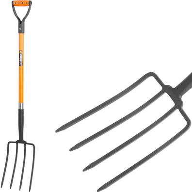 Gabel F5419, 4-zinkig, mit Stiel D, Fiberglas
