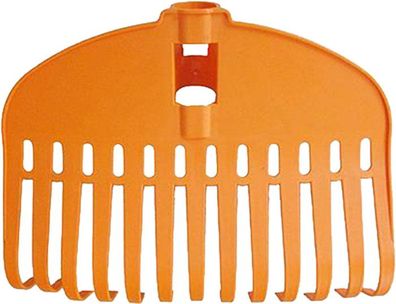 Rechen Strend Pro MULTI-CLICK GRA, 13 Zähne, 240 mm, PET, ohne Stiel