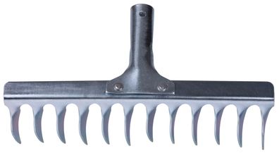 Rasen Rechen Strend Pro R108A, 12 Zähne, Belüftung, Vertikutierung, ohne