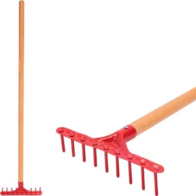 Gartenrechen Strend Pro Herrison 9357, Kunststoff, 9-zinkig, Mini, mit