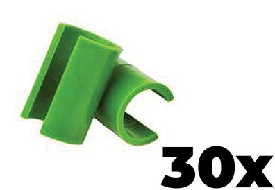 Verbinder SC08, 8 mm, Kunststoff, für Gartenstützstangen, Packung 30 Stk