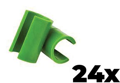Verbinder SC11, 11 mm, Kunststoff, für Gartenstützstangen, Packung 24 Stk