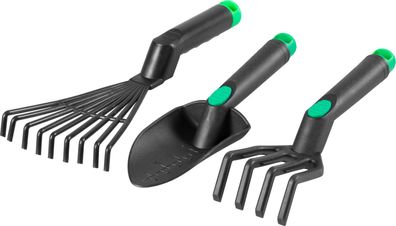 Werkzeugsatz Strend Pro GS1490, Garten, 3-teilig, Kunststoff