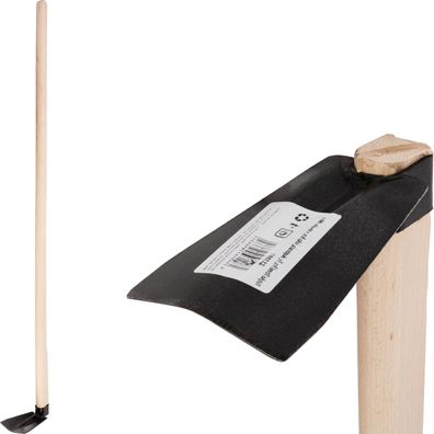 Hacke Strend Pro, Fe, zum Jäten, Breite 9 cm, Holzstiel 120 cm