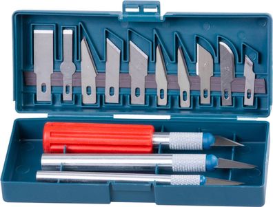 Skalpellsatz Strend Pro HK104, Messerschneider Set, 13-teilig