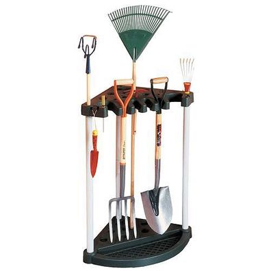 Ständer Keter® 17361063, für Werkzeug, Eckig, Schwarz