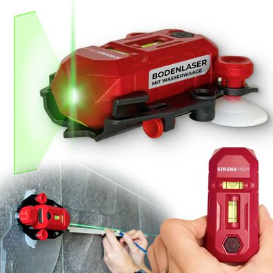 Laser Strend Pro SMD-RM20UG-Li, 2in1, Grün, Bodenlaser, USB-Ladefunktion