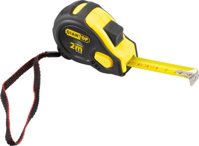 Bandmaß GIANT CR-G16 CE 2 m, Rollbandmaß, gummiert