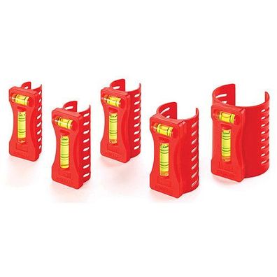 Satz von Wasserwaagen KAPRO® 350 1/2"-2", 5-teilig, für Rohre und Leitungen