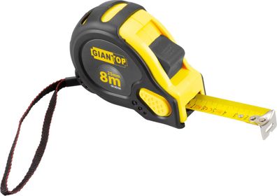 Bandmaß GIANT CR-G16 CE 8 m, Rollbandmaß, gummiert