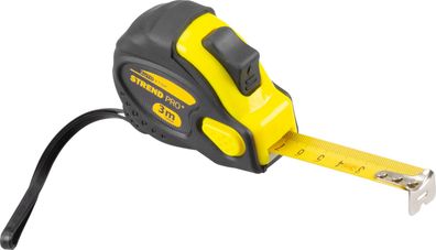 Meter Strend Pro WorkTiger 6E, 3 m, 19 mm, Rollbandmaß, AutoStop, gummiert