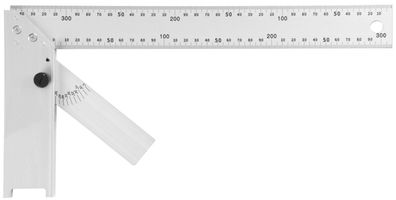 Winkel DY-5030 • 350 mm, Alu, mit Winkelmesser