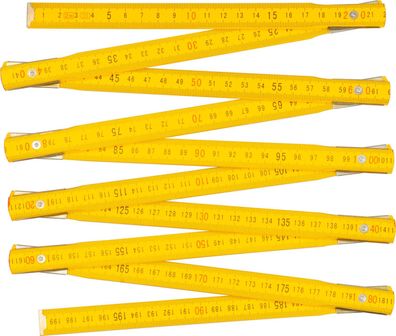 Meter Strend Pro FS18, 2 m, Holz, Klappmeter