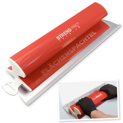 Glättkelle Strend Pro Premium Ergonomic 400 mm, Edelstahl, für Spachtel
