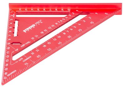 Winkel Strend Pro Premium, Dreieck, 180 mm, ALU, 193 g