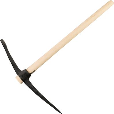 Spitzhacke P-405, 3000 g, Stopfpickel, Holzstiel