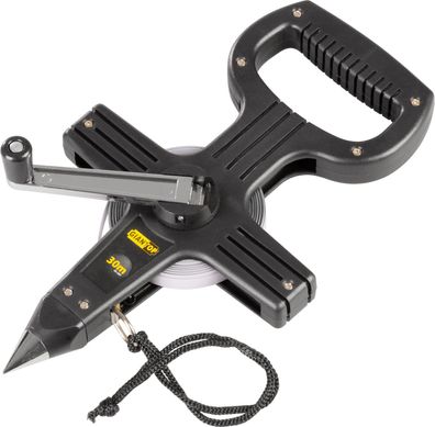Bandmaß GIANT CR-J01 30 m, Spitze, Messband, Stahl