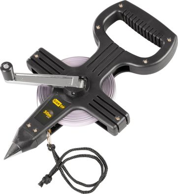 Bandmaß GIANT CR-J01 50 m, Spitze, Messband, Stahl