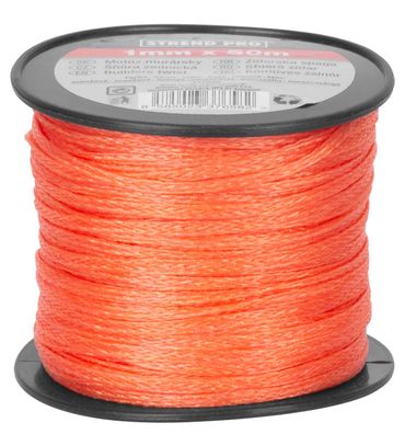 Bindfaden Strend Pro orange, 1 mm, L-50 m, Maurer