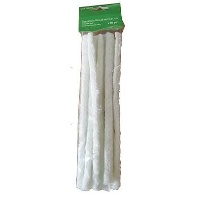 Docht Wick21, L-21 cm, für Fackel, rund, Packung 10 Stk