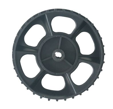 Rad für Streuwagen Goodfarm 416, Achse 20 mm, Kunststoffgehäuse, Ersatz