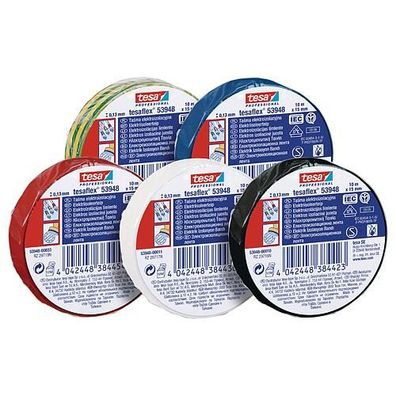 Band tesa® PRO tesaflex®, Elektro-Isolierband, selbstklebend, sPVC, 19