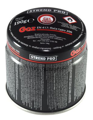 Kartusche Strend Pro 190 g, Stechkartusche, STOP GAS System