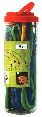 Gummispanner Strend Pro TR-739, L-40 cm, 100 cm, Packung 8 Stk